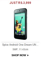 Android One Spice Dream Uno