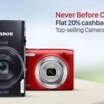 Paytm Get 20% Cashback on Digital Cameras