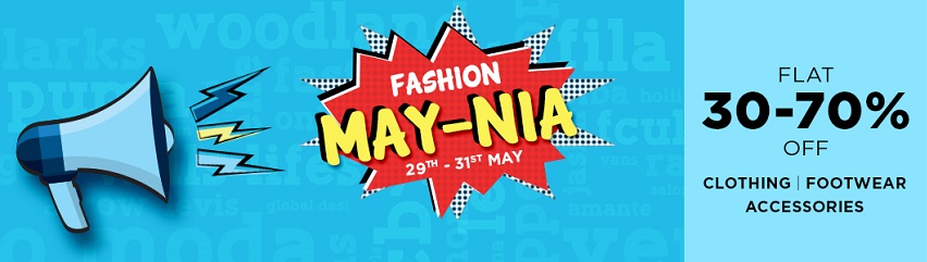 Snapdeal Fashion May-nia Sale