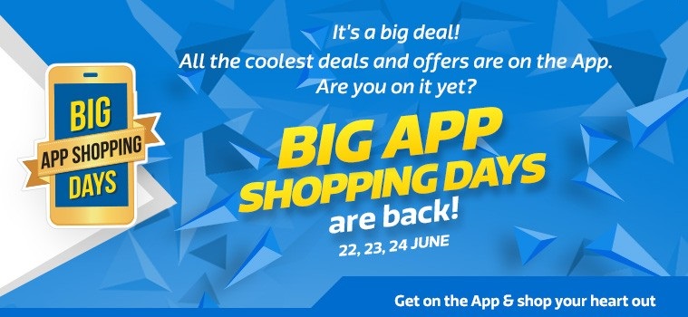 Flipkart Big App shopping days are Back