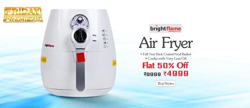 HomeShop18 Bright Flame Air Fryer