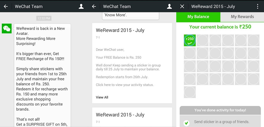 Wechat Wereward July