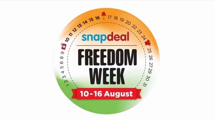 Snapdeal Freedom Week 10th august