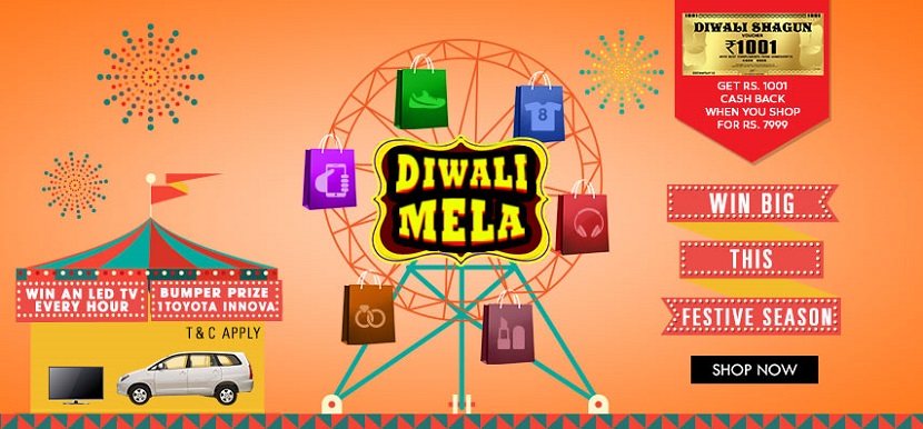 HomeShop18 Diwali Mela Sale