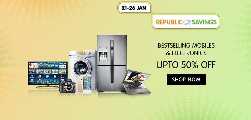Snapdeal Electronics Mall Republic Day