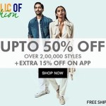Jabong Republic of Fashion Sale – Upto 50% Off + Extra 15% Off