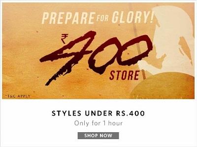 Myntra Sale Mobile Rs-400 Store