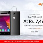Micromax Canvas XP 4G Available on Snapdeal