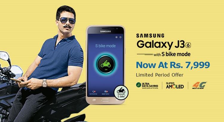 Samsung Galaxy J3 Available on Snapdeal at Rs. 7999