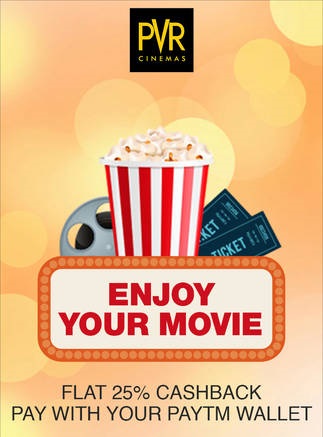 PVR Cinemas Offer and discount Coupon