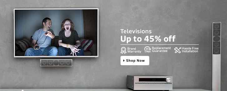 flipkart best deals on television upto 45 off