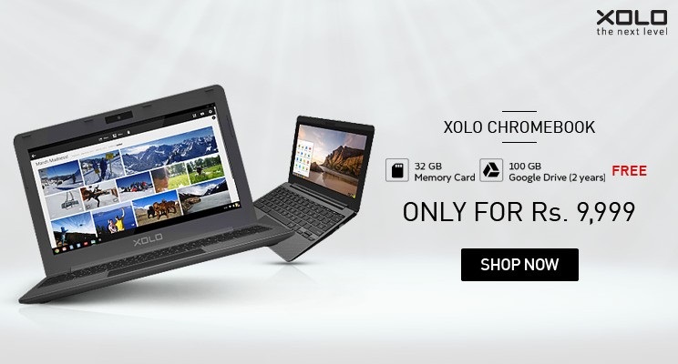 Xolo ChromeBook on Snapdeal