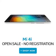 flipkart Mi4i open sale