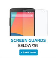 flipkart screen guards