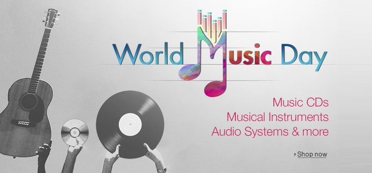 Amazon World Music Day Offers