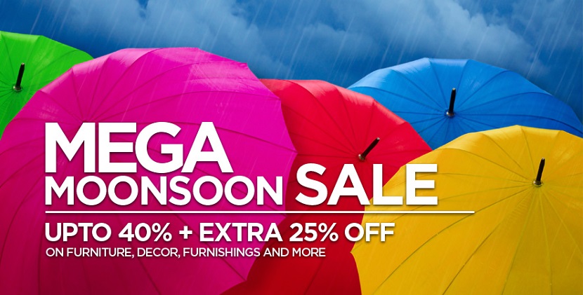 Pepperfry Mega Monsoon Sale