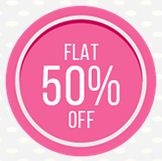 shopclues end of season loot flat 50 off