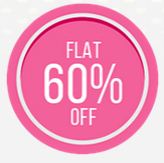 Shopclues flat 60 off