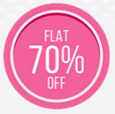 Shopclues flat 70 off