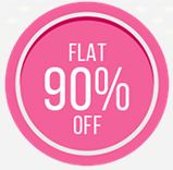 Shopclues flat 90 off