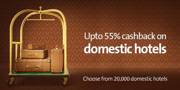 Cleartrip Coupons Upto 55 Cashback on domestic hotels