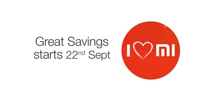 Great Savings on Amazon Mi Store : Starts 22nd – 24th September