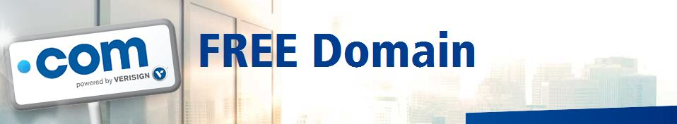 free com domain for 1 year