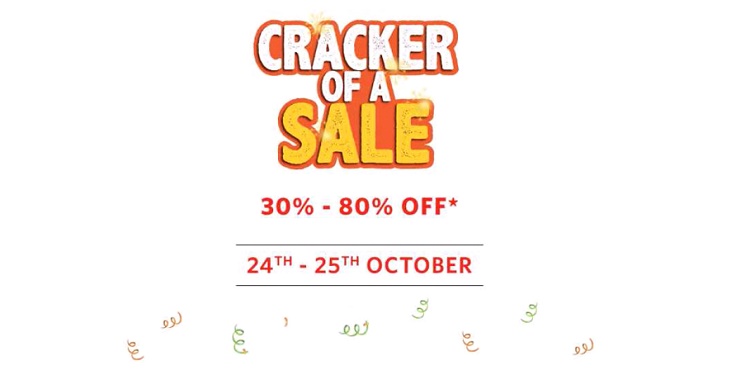 Myntra Cracker of a Sale 24th and 25th October