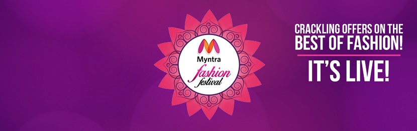 Myntra Fashion Festival Sale of diwali