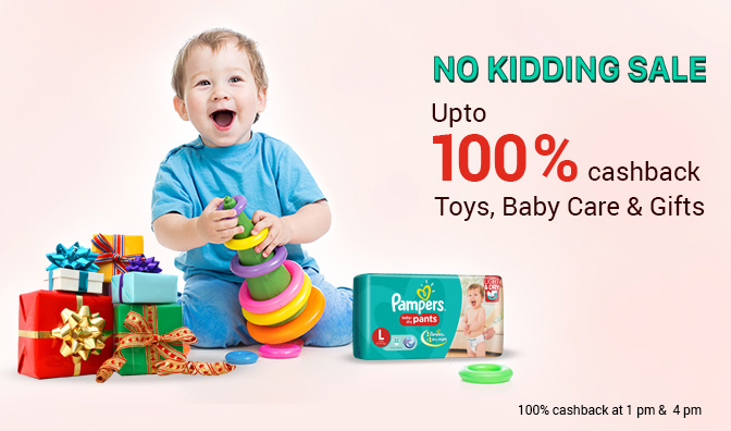 No Kidding Sale Offers Baby Care