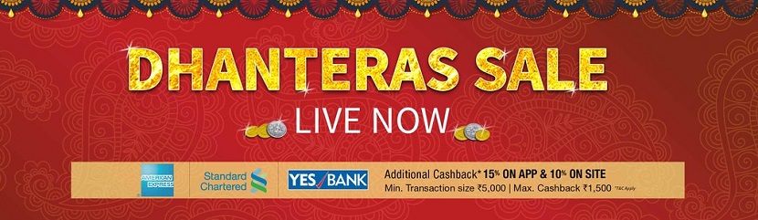 Amazon Dhanteras Sale Live Now