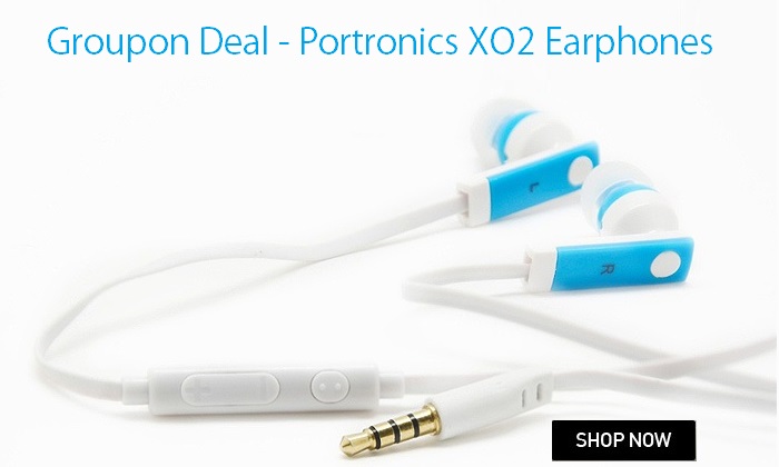 Groupon Portronics XO2 Earphones