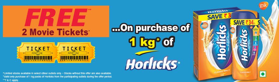 Horlicks Movie offer