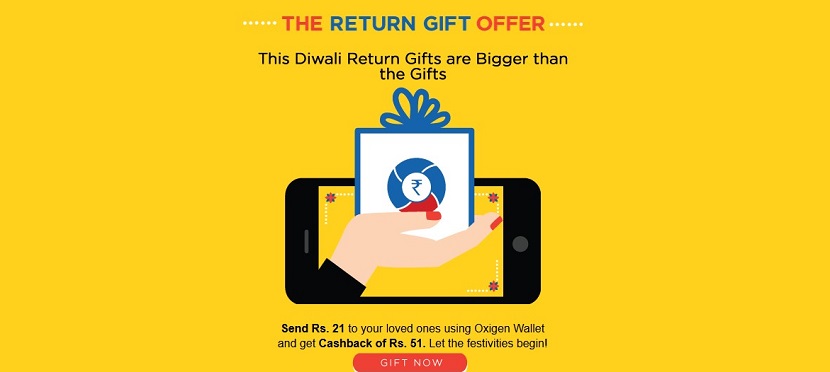 Oxigen Wallet Return Gift Offer