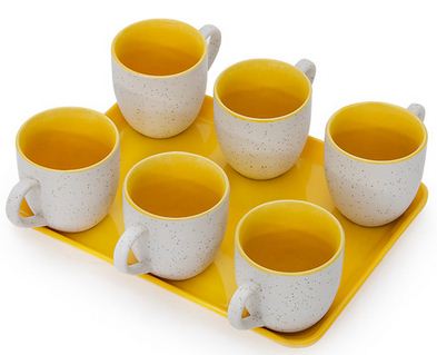 Pepperfry Somny cups set of 7