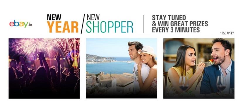 Ebay New Year New Shoppers Offer