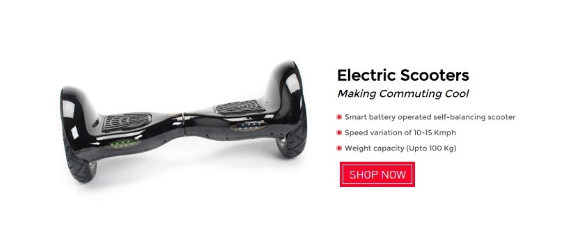 Electric Scooters on Snapdeal