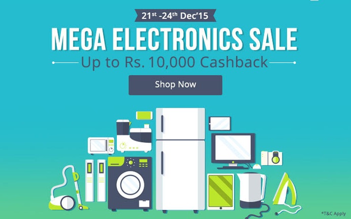 Paytm Mega Electronics Sale