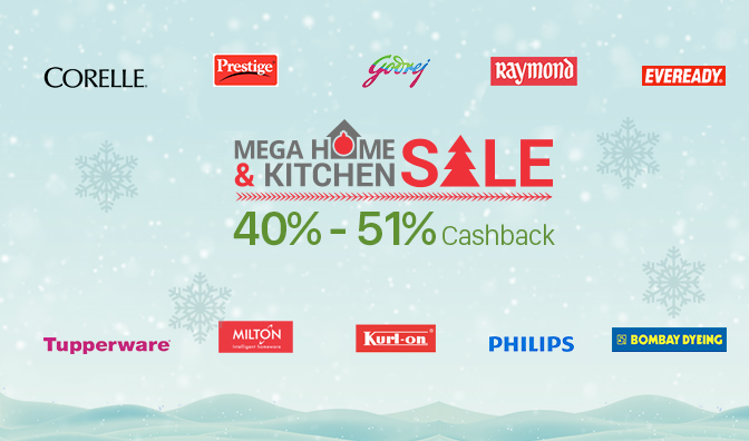 Paytm Mega Home & Kitchen Sale Live now