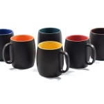 Pepperfry Dholak Shaped Stoneware Mugs set – Buy at Rs.329