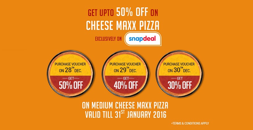 Pizza Hut Cheese Maxx Pizza