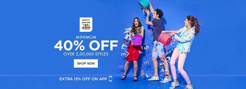 Jabong Happy New You Sale