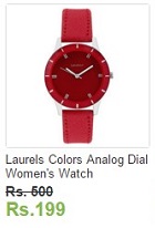 Ebay loot Deals Laurels Colors Analog Dial Women's Watch