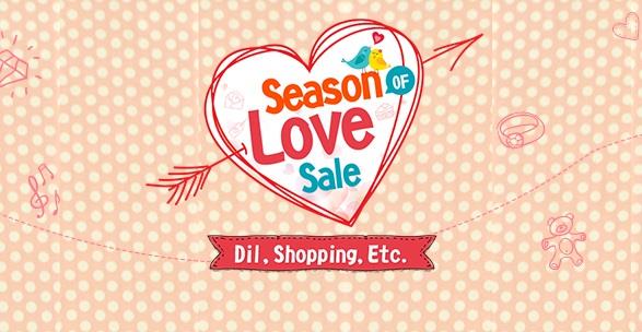 Shopclues Valentine sale