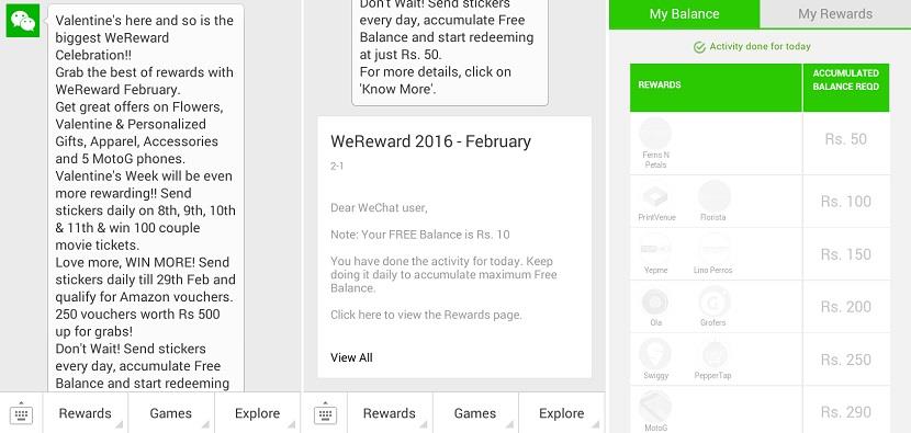 Wechat Wereward February 2016