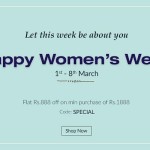 American Swan Womens Week Offer – Flat Rs.888 Off on Rs.1888
