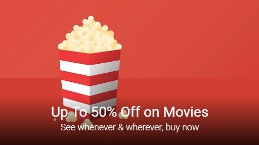 Google Play Movies Offer