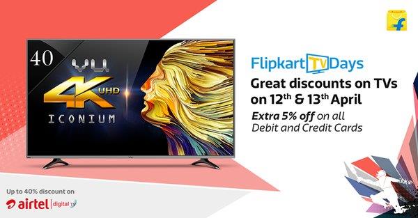 Flipkart Tv Days Offers