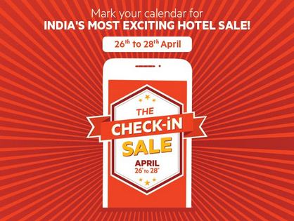 Oyo Rooms hotel check in sale