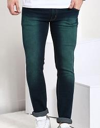 Yepme Tinted Wash Denim jeans Green